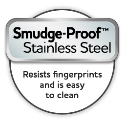 Easy Clean Smudge-Proof Stainless Steel Appliances | NJ Home ... - Frigidaire Smudge-Proof Stainless Steel Logo